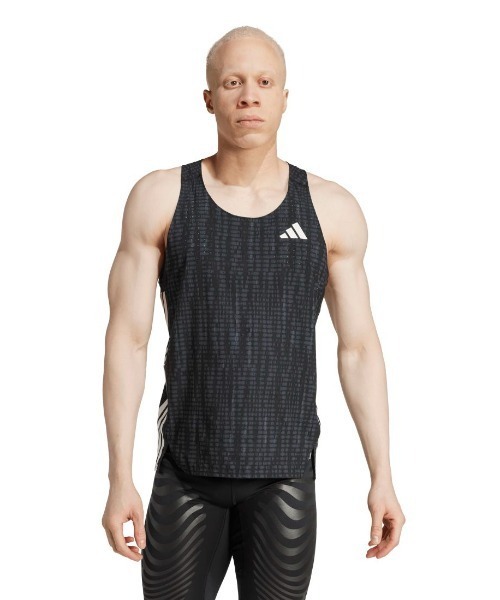 adidas ADIZERO シングレット　セット2枚 adidas（アディダス） タンクトップ adidas adizeroランニング