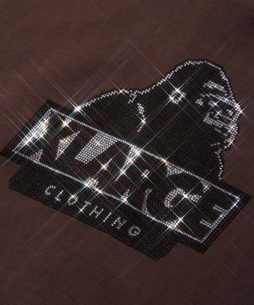 XLARGE（エクストラ ラージ） ジップアップパーカー M ブラウン メンズ