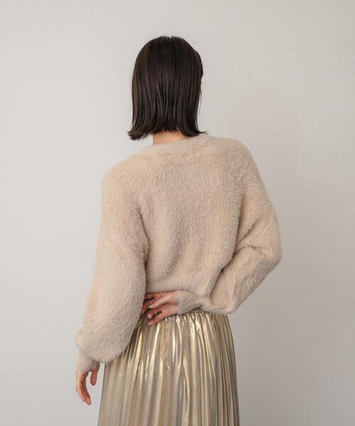 「SENSE OF PLACE by URBAN RESEARCH」 ニットカーディガン ONE レッド レディース_画像9
