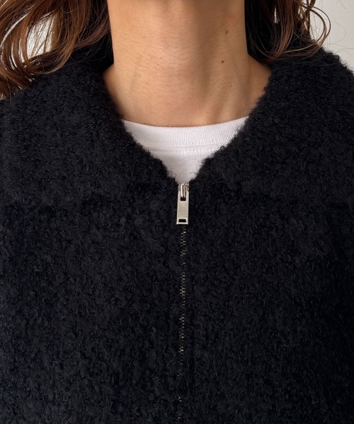 「CANAL JEAN」 「El mar」ニットカーディガン ONE SIZE ベージュ レディース_画像8