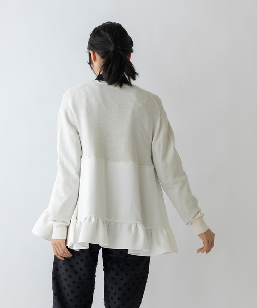 「Sono」 ニットカーディガン 1 ホワイト レディース_画像9