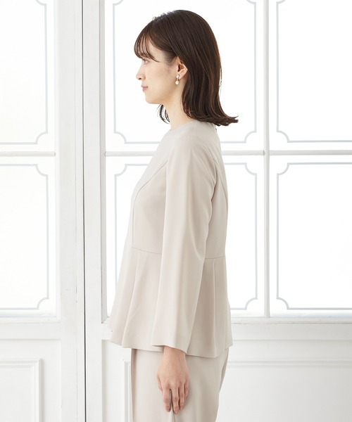 「AIMER」 長袖ブラウス MEDIUM ネイビー レディース_画像3