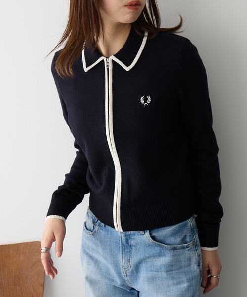 FRED PERRY(フレッドペリー) カーディガン 「FRED PERRY」ZIP FRED PERRY(フレッドペリー) カーディガン 「FRED PERRY」ZIP