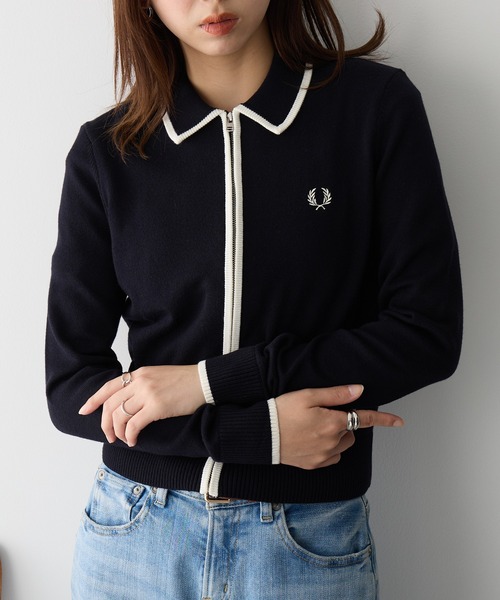 FRED PERRY（フレッドペリー） カーディガン 「FRED PERRY」ZIP