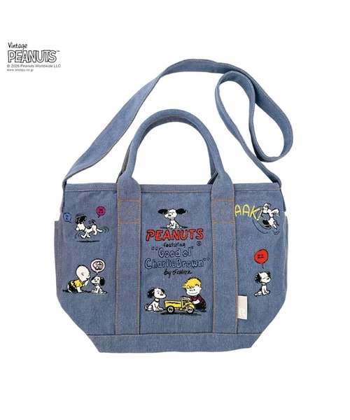 Vintage PEANUTS ショルダーバッグ バッグ ルートート / SNOOPY