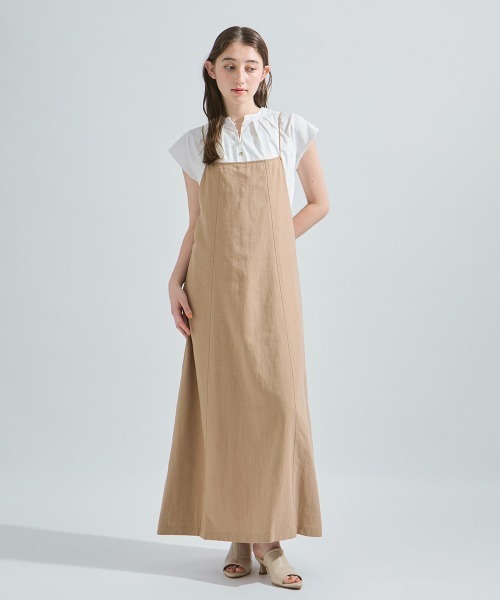 「ketty」 キャミソールワンピース M チャコールグレー レディース_画像7