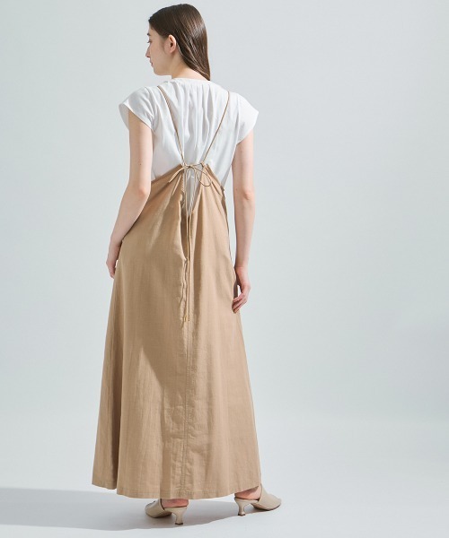 「ketty」 キャミソールワンピース M チャコールグレー レディース_画像9