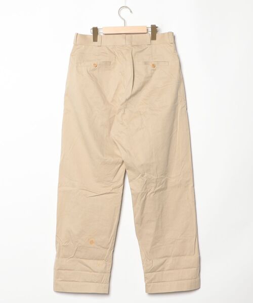 「YAECA」 パンツ 32 ベージュ メンズ_画像2
