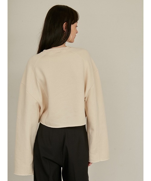 「styling/」 スウェットカットソー FREE レッド レディース_画像6