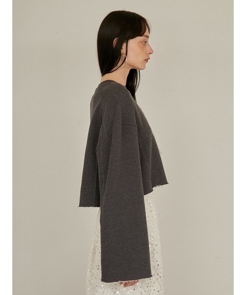 「styling/」 スウェットカットソー FREE レッド レディース_画像10