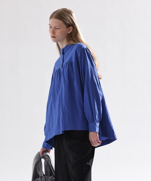 「Kelen」 長袖シャツ S ブルー レディース_画像3