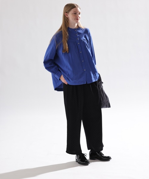 「Kelen」 長袖シャツ S ブルー レディース_画像5