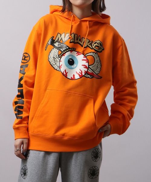 MISHKA（ミシカ） プルオーバーパーカー X-LARGE オレンジ メンズ