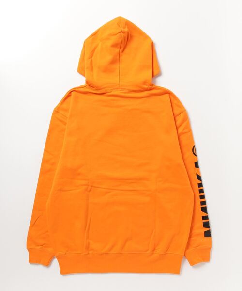 「MISHKA」 プルオーバーパーカー X-LARGE オレンジ メンズ_画像2