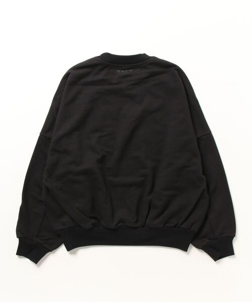 「MARW UNITED ARROWS」 スウェットカットソー 34 ブラック レディース_画像3