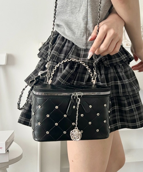 2way バニティ ショルダーバッグ ショルダーバッグ バッグ 2wayバニティショルダーバッグ レディース