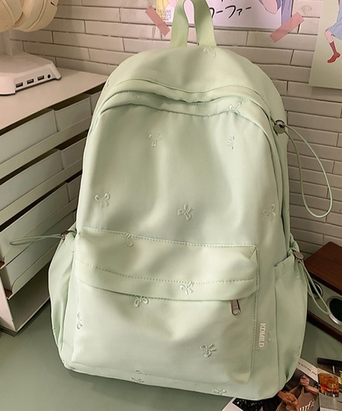VIBGYOR リュック lulunoix/リボン刺繍リュック N15482 キッズ 子供