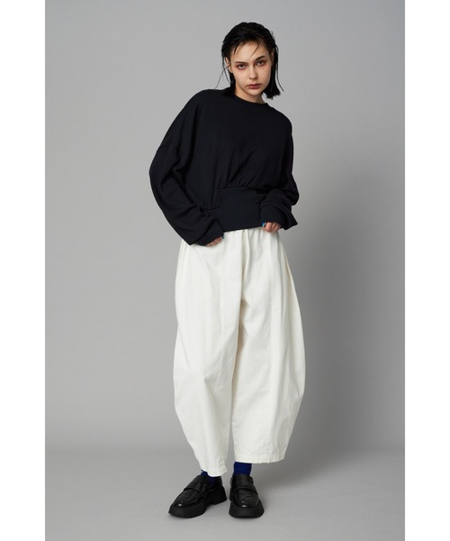 「HeRIN.CYE」 長袖カットソー FREE 杢グレー レディースの画像
