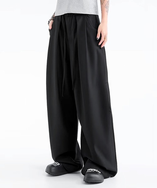 JOHNNY WOLF（ジョニーウルフ） ワイドパンツ スラックス パンツ SOLF