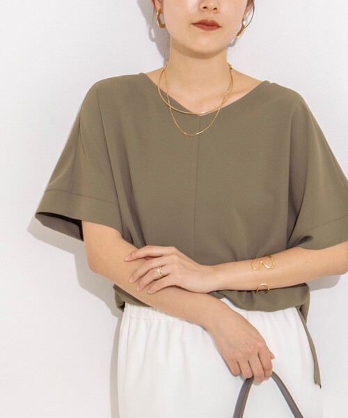NOLLEY'S（ノーリーズ） ブラウス シャツ 半袖 「WEB＆一部店舗限定