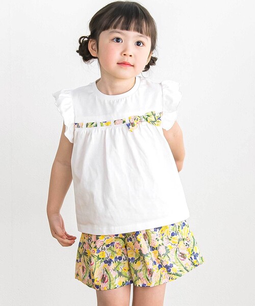 BeBe Petits Pois Vert（ベベ プチ ポワ ヴェール） セットアップ 