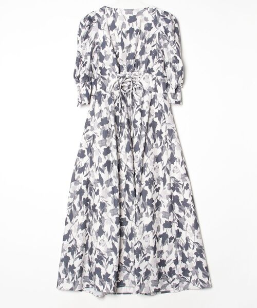 「dazzlin」 半袖ワンピース SMALL グレー レディース_画像2