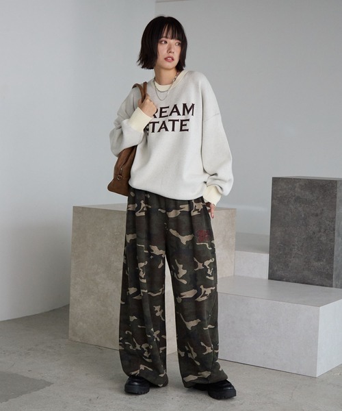 「PBLIM」 スウェットパンツ MEDIUM 杢グレー レディース_画像3