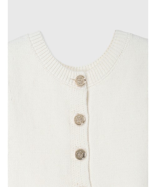 【タグ付新品】EIMY ISTOIRE SIGN BUTTON KNIT TOP EIMY ISTOIRE（エイミーイストワール） ニット セーター SIGN BUTTON