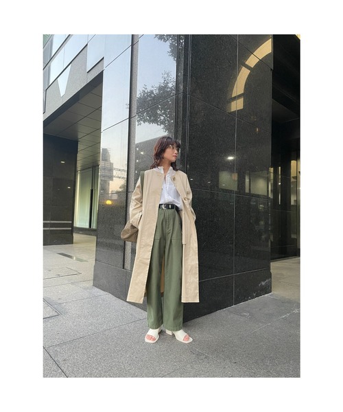 「BLACK BY MOUSSY」 パンツ 1 グリーン レディース_画像5
