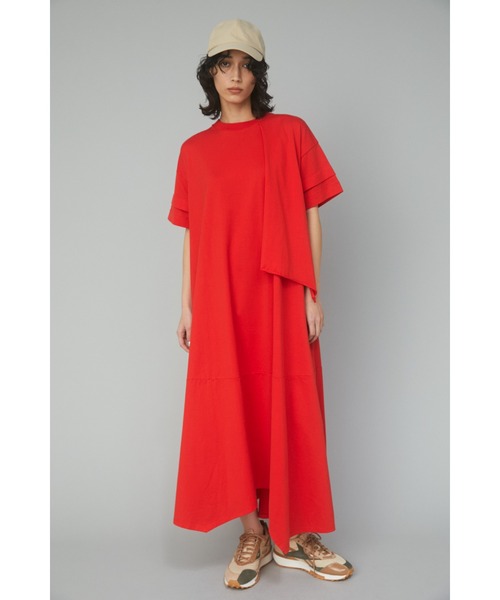 「HeRIN.CYE」 半袖ワンピース FREE ネイビー レディース_画像2