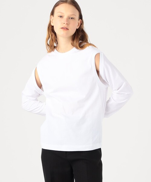 「TELA」 長袖カットソー X-SMALL ホワイト レディース_画像3