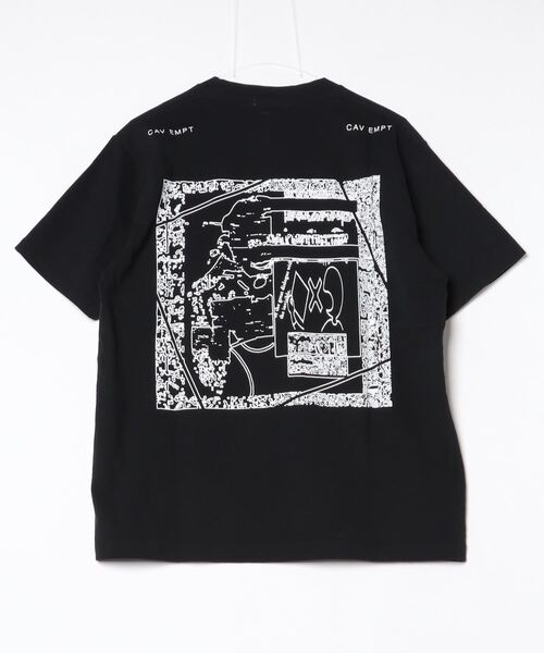 「C.E」 半袖Tシャツ X-LARGE ブラック メンズ_画像2