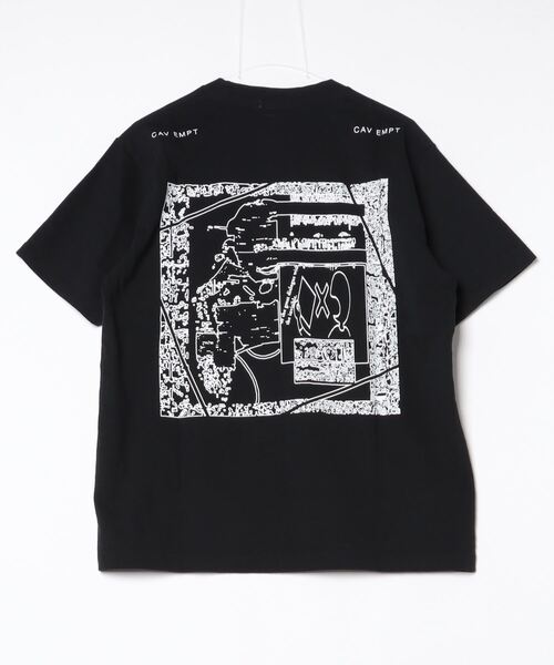 「C.E」 半袖Tシャツ X-LARGE ブラック メンズ_画像3