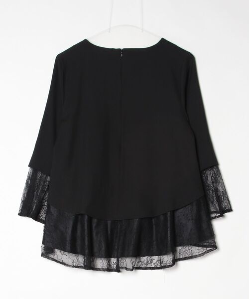 「RUIRUE BOUTIQUE」 長袖ブラウス L ブラック レディース_画像2