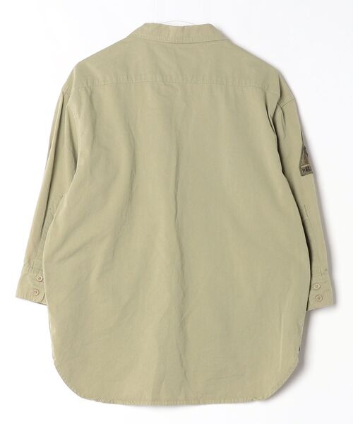 「ceroLinea」 7分袖シャツ ONE SIZE グリーン レディース_画像2