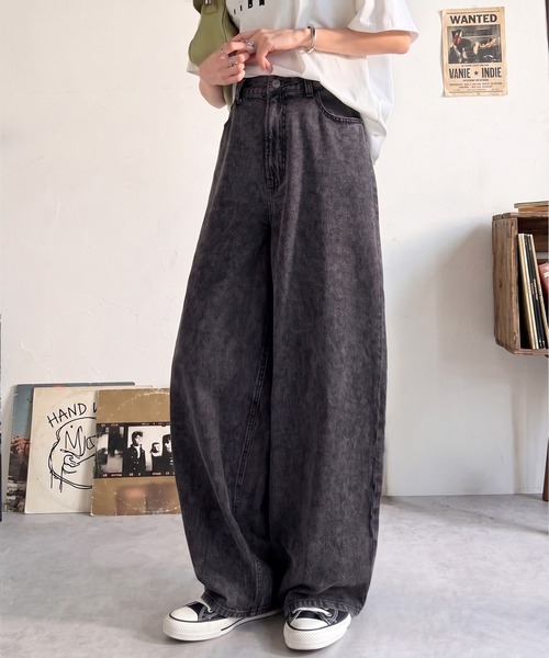 「Java」 デニムパンツ MEDIUM ブルー レディース_画像7