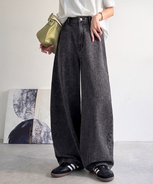 「Java」 デニムパンツ MEDIUM ブルー レディース_画像8
