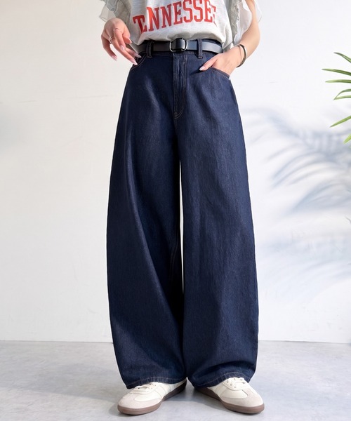 「Java」 デニムパンツ MEDIUM ブルー レディース_画像10