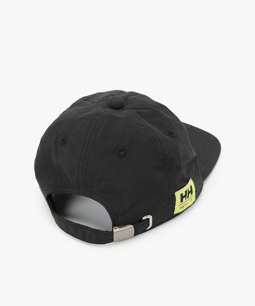 美品 HELLY HANSEN agnes b. コラボ キャップ ブラック agnes b.（アニエスベー） キャップ「HELLY HANSENコラボ」 FREE