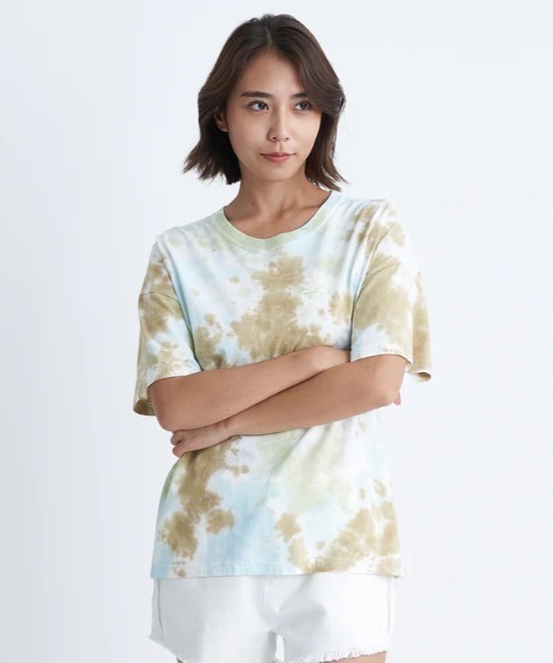 「ROXY」 半袖Tシャツ LARGE ブルー レディース_画像5