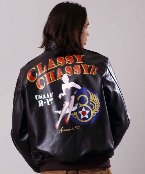 AVEREXアヴィレックス　カバーオールジャケット AVIREX カバーオール A-2 クラッシー シャシー/A-2 CLASSY