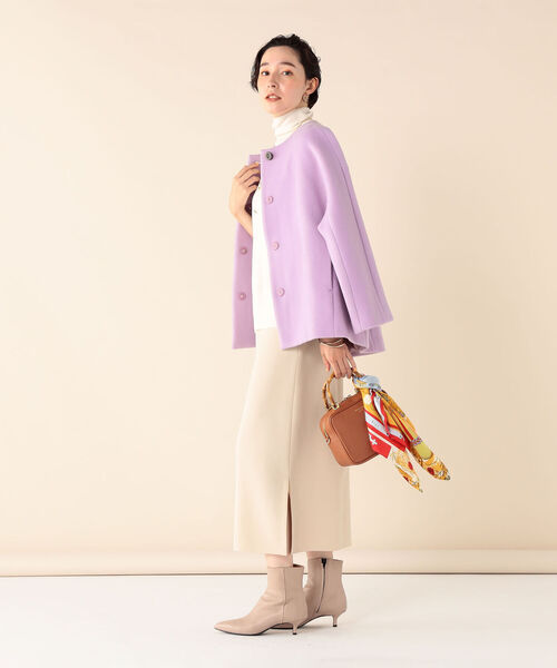 MANTECOショートコート ◇ノーリーズ◇ NOLLEY'S（ノーリーズ） ジャケット テーラードジャケット MANTECO