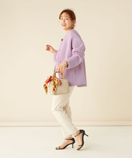 MANTECOショートコート ◇ノーリーズ◇ NOLLEY'S（ノーリーズ） ジャケット テーラードジャケット MANTECO