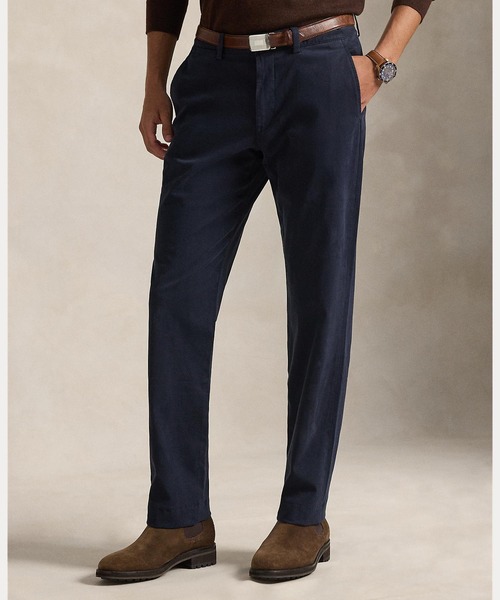 ポロラルフローレン ストレッチストレートフィット チノパン ダークネイビー L POLO RALPH LAUREN（ポロ・ラルフローレン） チノパン ストレッチ
