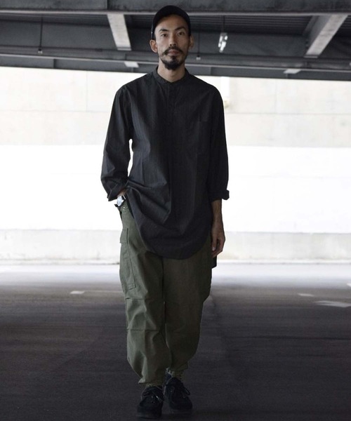 ofallform カーゴパンツ Johnbull カーゴパンツ 「Sewing Chop O'alls」FIELD SHELL