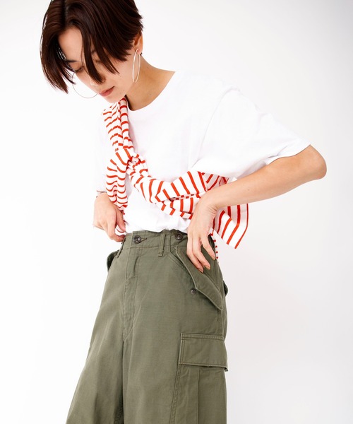 Johnbull カーゴパンツ 「Sewing Chop O'alls」FIELD SHELL