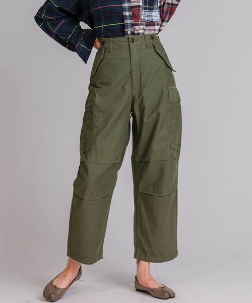 Johnbull カーゴパンツ 「Sewing Chop O'alls」FIELD SHELL
