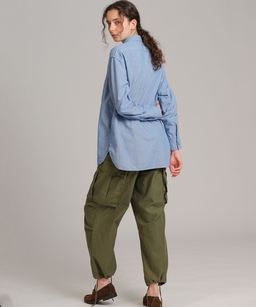 Johnbull カーゴパンツ 「Sewing Chop O'alls」FIELD SHELL
