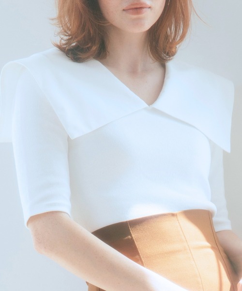 tシャツ ビッグカラートップス レディース