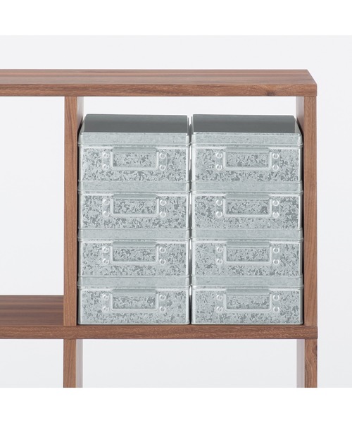 無印良品（MUJI） 収納 トタンボックス 小 高さ8．5cmタイプ